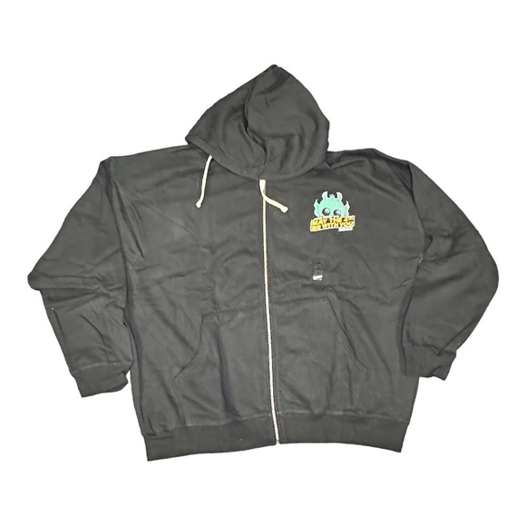 2023 Disney Parks Star Wars May The 4th Be With You Greedo Zip Up Hoodie L - Picture 1 of 2